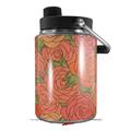 Skin Decal Wrap for Yeti Half Gallon Jug Flowers Pattern Roses 06 - JUG NOT INCLUDED by WraptorSkinz