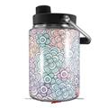 Skin Decal Wrap for Yeti Half Gallon Jug Flowers Pattern 08 - JUG NOT INCLUDED by WraptorSkinz