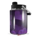 Skin Decal Wrap for Yeti Half Gallon Jug Bokeh Hearts Purple - JUG NOT INCLUDED by WraptorSkinz
