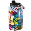 Skin Decal Wrap for Yeti 1 Gallon Jug Floral Splash - JUG NOT INCLUDED by WraptorSkinz