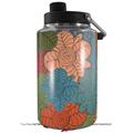 Skin Decal Wrap for Yeti 1 Gallon Jug Flowers Pattern 01 - JUG NOT INCLUDED by WraptorSkinz