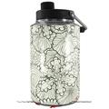 Skin Decal Wrap for Yeti 1 Gallon Jug Flowers Pattern 05 - JUG NOT INCLUDED by WraptorSkinz
