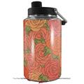 Skin Decal Wrap for Yeti 1 Gallon Jug Flowers Pattern Roses 06 - JUG NOT INCLUDED by WraptorSkinz