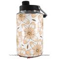 Skin Decal Wrap for Yeti 1 Gallon Jug Flowers Pattern 15 - JUG NOT INCLUDED by WraptorSkinz