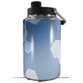 Skin Decal Wrap for Yeti 1 Gallon Jug Bokeh Hex Blue - JUG NOT INCLUDED by WraptorSkinz