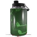 Skin Decal Wrap for Yeti 1 Gallon Jug Bokeh Music Green - JUG NOT INCLUDED by WraptorSkinz