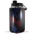 Skin Decal Wrap for Yeti 1 Gallon Jug Floating Coral Black - JUG NOT INCLUDED by WraptorSkinz