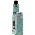 Skin Decal Wrap for Smok AL85 Alien Baby Seahorses and Shells Seafoam Green VAPE NOT INCLUDED