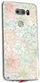 Skin Decal Wrap for LG V30 Flowers Pattern 02