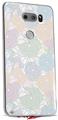 Skin Decal Wrap for LG V30 Flowers Pattern 10