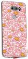 Skin Decal Wrap for LG V30 Flowers Pattern 12