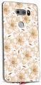 Skin Decal Wrap for LG V30 Flowers Pattern 15