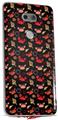 Skin Decal Wrap for LG V30 Crabs and Shells Black