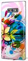Decal style Skin Wrap compatible with Samsung Galaxy Note 9 Floral Splash