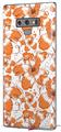 Decal style Skin Wrap compatible with Samsung Galaxy Note 9 Flowers Pattern 14