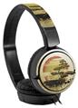 Decal style Skin Wrap for Sony MDR ZX110 Headphones Bonsai Sunset (HEADPHONES NOT INCLUDED)