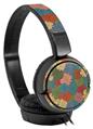 Decal style Skin Wrap for Sony MDR ZX110 Headphones Flowers Pattern 01 (HEADPHONES NOT INCLUDED)
