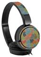 Decal style Skin Wrap for Sony MDR ZX110 Headphones Flowers Pattern 03 (HEADPHONES NOT INCLUDED)