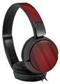 Decal style Skin Wrap for Sony MDR ZX110 Headphones VintageID 25 Red (HEADPHONES NOT INCLUDED)