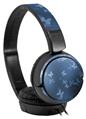 Decal style Skin Wrap for Sony MDR ZX110 Headphones Bokeh Butterflies Blue (HEADPHONES NOT INCLUDED)