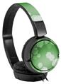 Decal style Skin Wrap for Sony MDR ZX110 Headphones Bokeh Hex Green (HEADPHONES NOT INCLUDED)