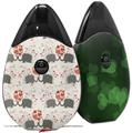 Skin Decal Wrap 2 Pack compatible with Suorin Drop Elephant Love VAPE NOT INCLUDED