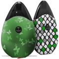 Skin Decal Wrap 2 Pack compatible with Suorin Drop Bokeh Butterflies Green VAPE NOT INCLUDED