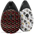 Skin Decal Wrap 2 Pack compatible with Suorin Drop Crabs and Shells Black VAPE NOT INCLUDED