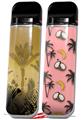 Skin Decal Wrap 2 Pack for Smok Novo v1 Summer Palm Trees VAPE NOT INCLUDED