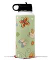 Skin Wrap Decal compatible with Hydro Flask Wide Mouth Bottle 32oz Birds Butterflies and Flowers (BOTTLE NOT INCLUDED)
