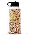 Skin Wrap Decal compatible with Hydro Flask Wide Mouth Bottle 32oz Paisley Vect 01 (BOTTLE NOT INCLUDED)