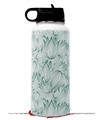 Skin Wrap Decal compatible with Hydro Flask Wide Mouth Bottle 32oz Flowers Pattern 09 (BOTTLE NOT INCLUDED)