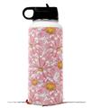 Skin Wrap Decal compatible with Hydro Flask Wide Mouth Bottle 32oz Flowers Pattern 12 (BOTTLE NOT INCLUDED)