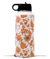 Skin Wrap Decal compatible with Hydro Flask Wide Mouth Bottle 32oz Flowers Pattern 14 (BOTTLE NOT INCLUDED)