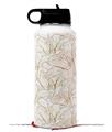 Skin Wrap Decal compatible with Hydro Flask Wide Mouth Bottle 32oz Flowers Pattern 17 (BOTTLE NOT INCLUDED)