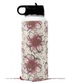 Skin Wrap Decal compatible with Hydro Flask Wide Mouth Bottle 32oz Flowers Pattern 23 (BOTTLE NOT INCLUDED)