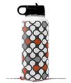 Skin Wrap Decal compatible with Hydro Flask Wide Mouth Bottle 32oz Locknodes 05 Burnt Orange (BOTTLE NOT INCLUDED)