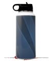 Skin Wrap Decal compatible with Hydro Flask Wide Mouth Bottle 32oz VintageID 25 Blue (BOTTLE NOT INCLUDED)