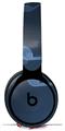 WraptorSkinz Skin Skin Decal Wrap works with Beats Solo Pro (Original) Headphones Bokeh Music Blue Skin Only BEATS NOT INCLUDED