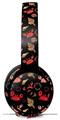 WraptorSkinz Skin Skin Decal Wrap works with Beats Solo Pro (Original) Headphones Crabs and Shells Black Skin Only BEATS NOT INCLUDED
