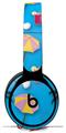 WraptorSkinz Skin Skin Decal Wrap works with Beats Solo Pro (Original) Headphones Beach Party Umbrellas Blue Medium Skin Only BEATS NOT INCLUDED