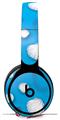 WraptorSkinz Skin Skin Decal Wrap works with Beats Solo Pro (Original) Headphones Starfish and Sea Shells Blue Medium Skin Only BEATS NOT INCLUDED