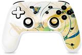 Skin Decal Wrap works with Original Google Stadia Controller Water Butterflies Skin Only CONTROLLER NOT INCLUDED
