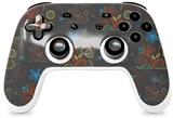 Skin Decal Wrap works with Original Google Stadia Controller Flowers Pattern 07 Skin Only CONTROLLER NOT INCLUDED