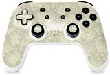 Skin Decal Wrap works with Original Google Stadia Controller Flowers Pattern 11 Skin Only CONTROLLER NOT INCLUDED