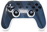 Skin Decal Wrap works with Original Google Stadia Controller VintageID 25 Blue Skin Only CONTROLLER NOT INCLUDED