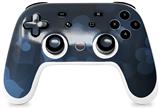 Skin Decal Wrap works with Original Google Stadia Controller Bokeh Hearts Blue Skin Only CONTROLLER NOT INCLUDED