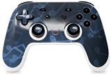 Skin Decal Wrap works with Original Google Stadia Controller Bokeh Music Blue Skin Only CONTROLLER NOT INCLUDED