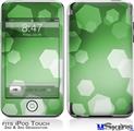 iPod Touch 2G & 3G Skin - Bokeh Hex Green
