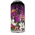 WraptorSkinz Skin Decal Wrap compatible with Yeti 16oz Tall Colster Can Cooler Insulator Grungy Flower Bouquet (COOLER NOT INCLUDED)